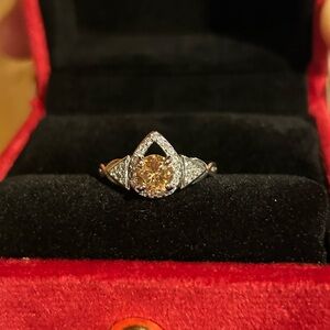 Sterling Silver Citrine Ring 💍